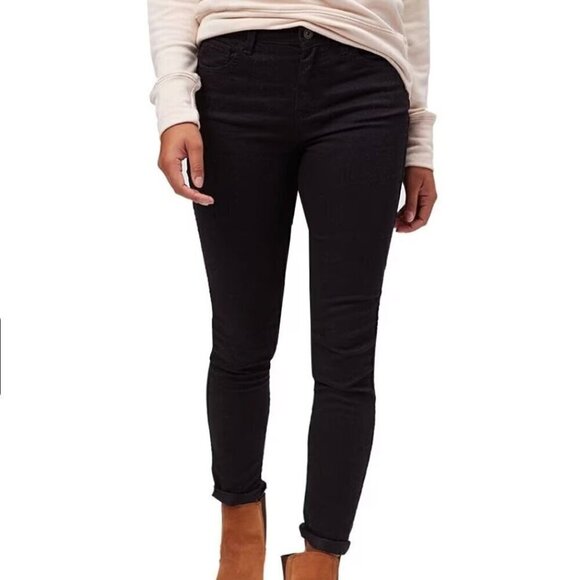 NWT Prana Women's Oday Skinny Jeans in Black Out - Size 4 - Picture 13 of 13